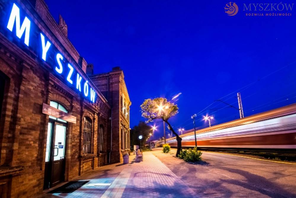 Zdjęcie: Dworzec PKP w Myszkowie